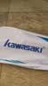 川崎（KAWASAKI）羽毛球拍超轻碳素中杆对拍KD-1pro蓝紫（已穿线+6球+手胶+拍包） 实拍图
