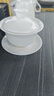 京红运真裸价·冰种玉瓷三才盖碗陶瓷茶杯茶具白瓷泡茶器 实拍图