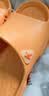 科柔（KENROLL）男女士浴室居家户外防滑拖鞋夜光家居凉拖鞋 钛晶黄 37-38(240mm) 实拍图