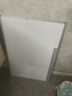 得力(deli)90*60cm悬挂白板 白板写字板 黑板 磁性悬挂式小白板 实心纤维板芯黑板 教学家用白板 92608 实拍图