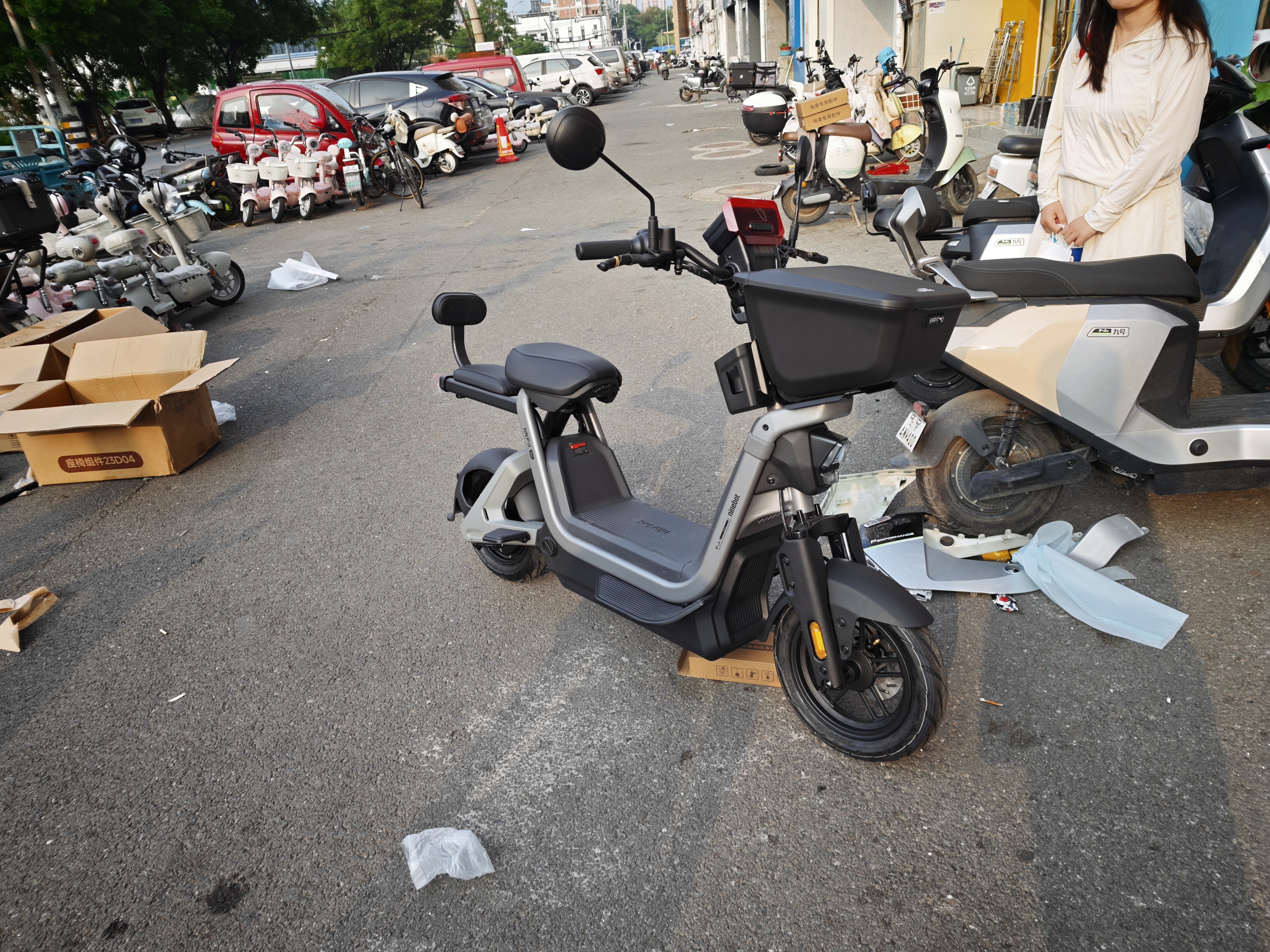 九号（Ninebot）【新国标电自】九号电动Fz1 60电动自行车9号智能电动车【门店自提】 到门店选颜色 实拍图