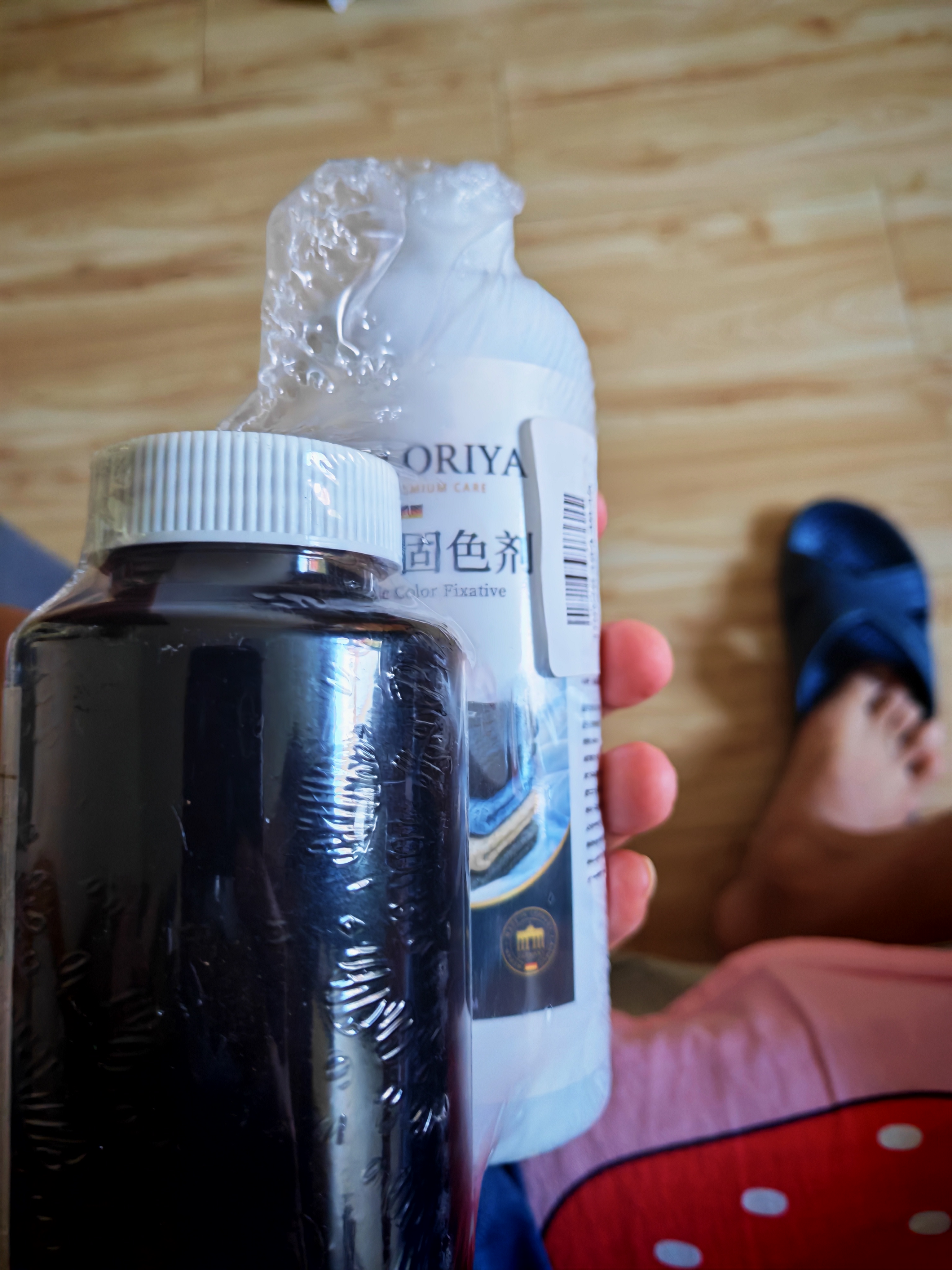 DR.LORIYA黑色衣服染色剂褪色修复还原剂固色增艳剂衣物染料免煮不掉色套装 实拍图