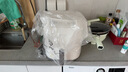 九阳（Joyoung）空气炸锅蒸烤一体 0氟钛瓷免翻面家用空气炸锅 5.5L大容量很美的热风烘炸金属内腔 KL55-V155 实拍图