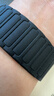 MSSM适用苹果手表表带apple watch S11/S10硅胶磁吸表带iwatch s9/8/se3/Ultra3/2回环运动表带 黑色 实拍图