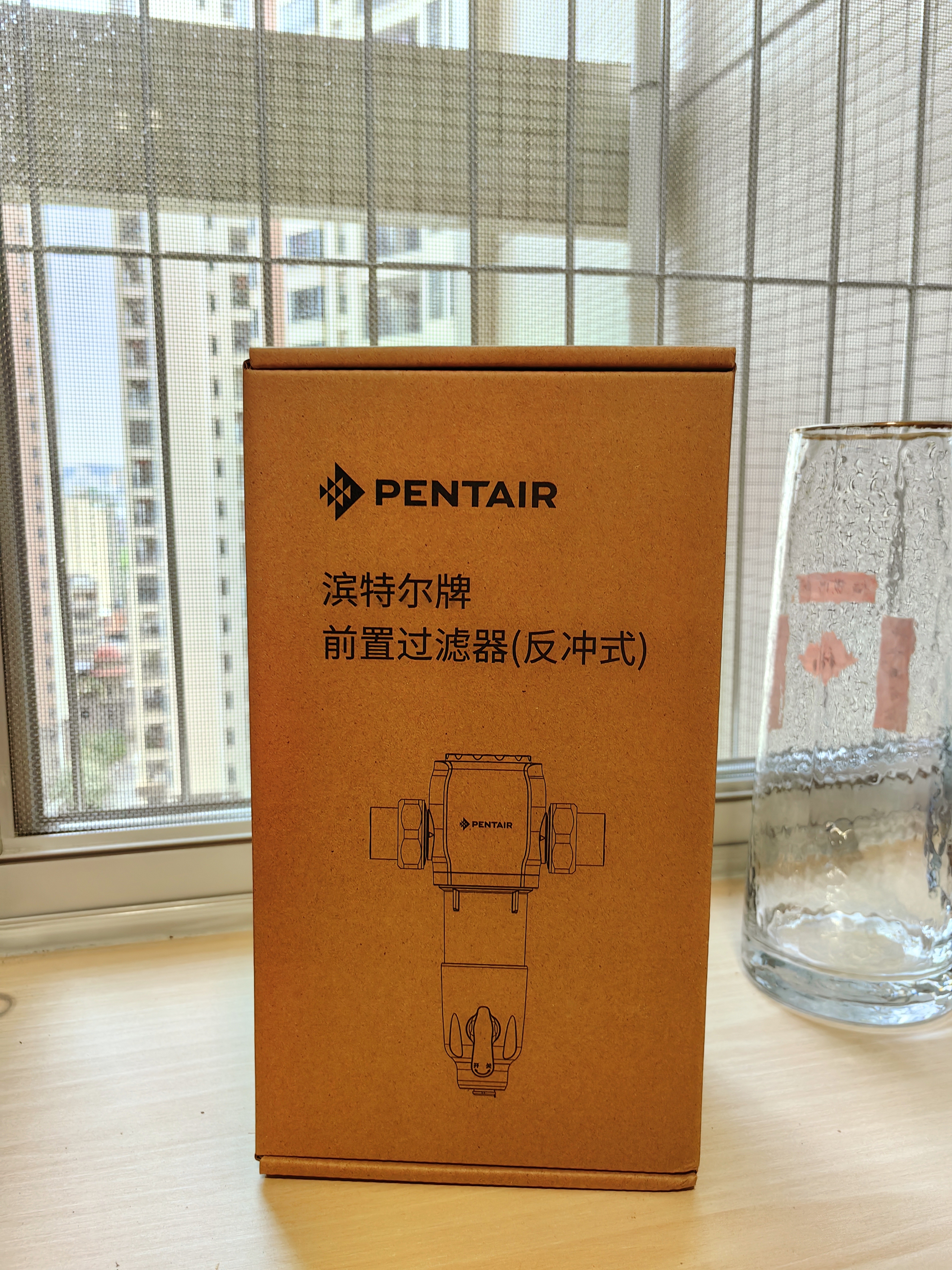 滨特尔（pentair）前置过滤器大通量家用全屋自来水管道过滤器大流量净水器排行前十名水驱涡轮+反冲洗刮洗净水器 【自主安装】S160大通量 实拍图