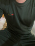 意設（ITATOYES）新式绿体能服训练服透气运动夏季男 带标志(上衣+裤子) 165-170/84-88 实拍图