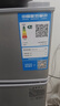 华宝小冰箱迷你小型家用冷藏冷冻两用一级能效出租房宿舍用办公室节能省电双门电冰箱 【店长推荐】58L银色【一级能效】 实拍图