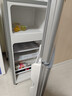 志高（CHIGO）小冰箱迷你小型家用冷藏冷冻两用宿舍出租房用双门办公室电冰箱节能省电 【一级能效】76L银色【全国联保丨节能省电】 实拍图