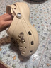 卡骆驰（CROCS）新款厚底云朵洞洞鞋送女友礼物206750 骨白色 38 -39 实拍图