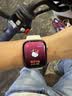 Apple/苹果 Watch S11 智能手表GPS+蜂窝款42毫米玫瑰金色铝金属表壳淡桃粉色运动型表带S/M MF984CH/B 实拍图