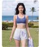 鸿星尔克（ERKE）泳衣成人女士分体三件套海边度假泳装宽松大码遮肉显瘦游泳泡温泉 实拍图