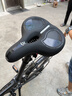 大行（DAHON）折叠自行车配件车座p8k3坐垫公路车座鞍单车减震座椅14-24寸通用 大坐垫【黑色】 实拍图