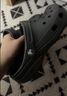 卡骆驰（CROCS）经典洞洞鞋轻便百搭女沙滩鞋包头拖鞋男鞋|10001 石英粉-6UR(含智必星) 39 (240mm) 实拍图