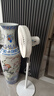 美的（Midea）【飓风节能】七叶柔风立式电风扇/家用轻音落地扇/台式小型风扇/大风力遥控定时摇头风扇 SAH35BSJ 实拍图