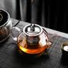 雅风手工制作加厚耐热高硼硅玻璃小泡茶壶茶水分离家用可加热功夫茶具 2到4人用 500ml 实拍图
