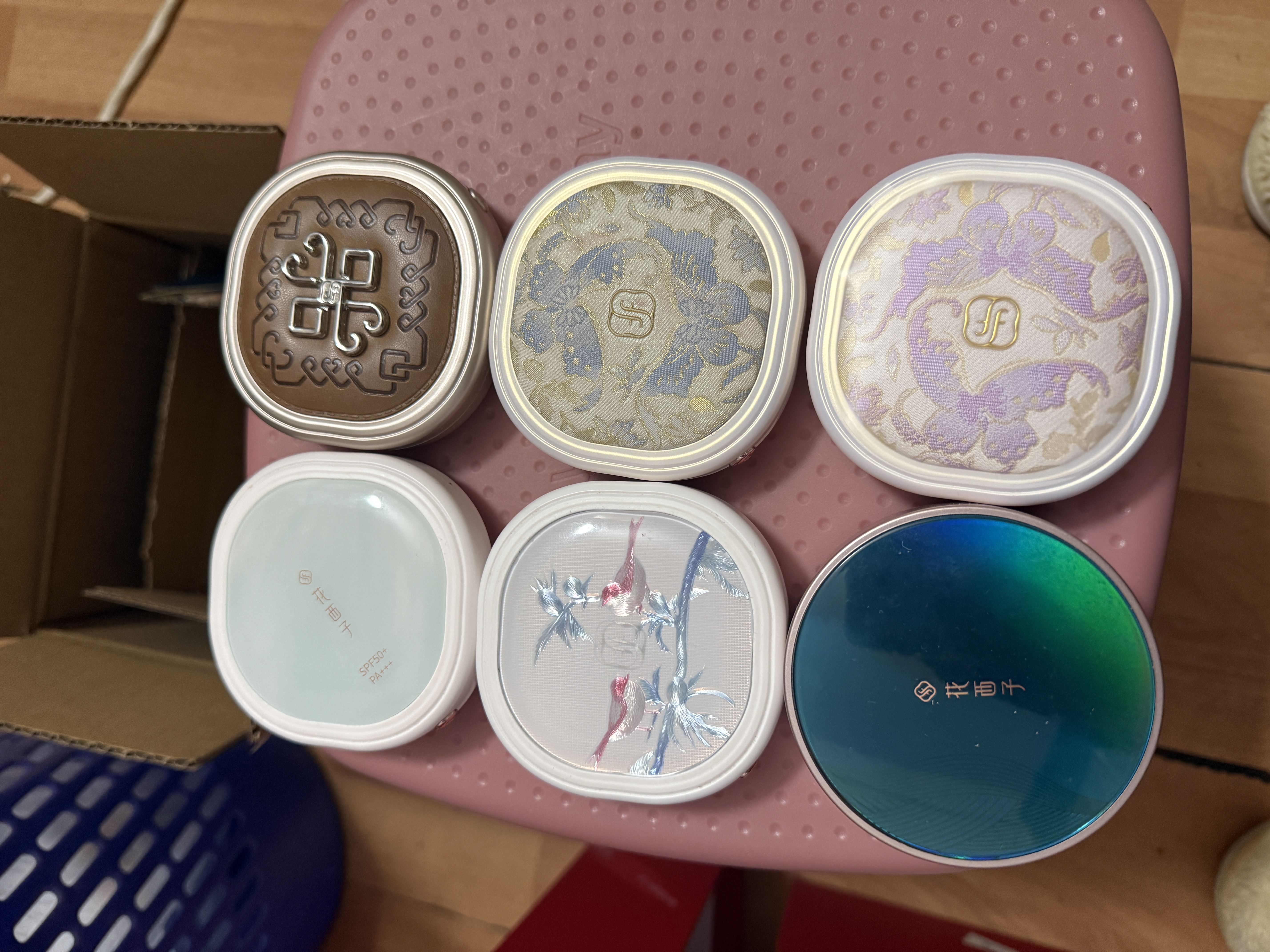 花西子空气散粉定妆蜜粉03妆似雾8.5g 24H持妆控油修容生日礼物 实拍图