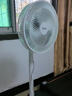 美的（Midea）【飓风节能】七叶柔风立式电风扇/家用轻音落地扇/台式小型风扇/大风力遥控定时摇头风扇 SAH35BSJ 实拍图