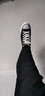 匡威（Converse）1970s帆布鞋经典三星标男女鞋休闲时尚百搭运动鞋162050C 162050C 经典黑【高帮1970s】 38 实拍图