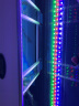 汉霸超白玻璃鱼缸 生态底滤循环系统 鱼缸客厅 家用智能懒人 水族箱 银+白 靠墙款0.8米长x36cm宽x75cm+71cm高 实拍图