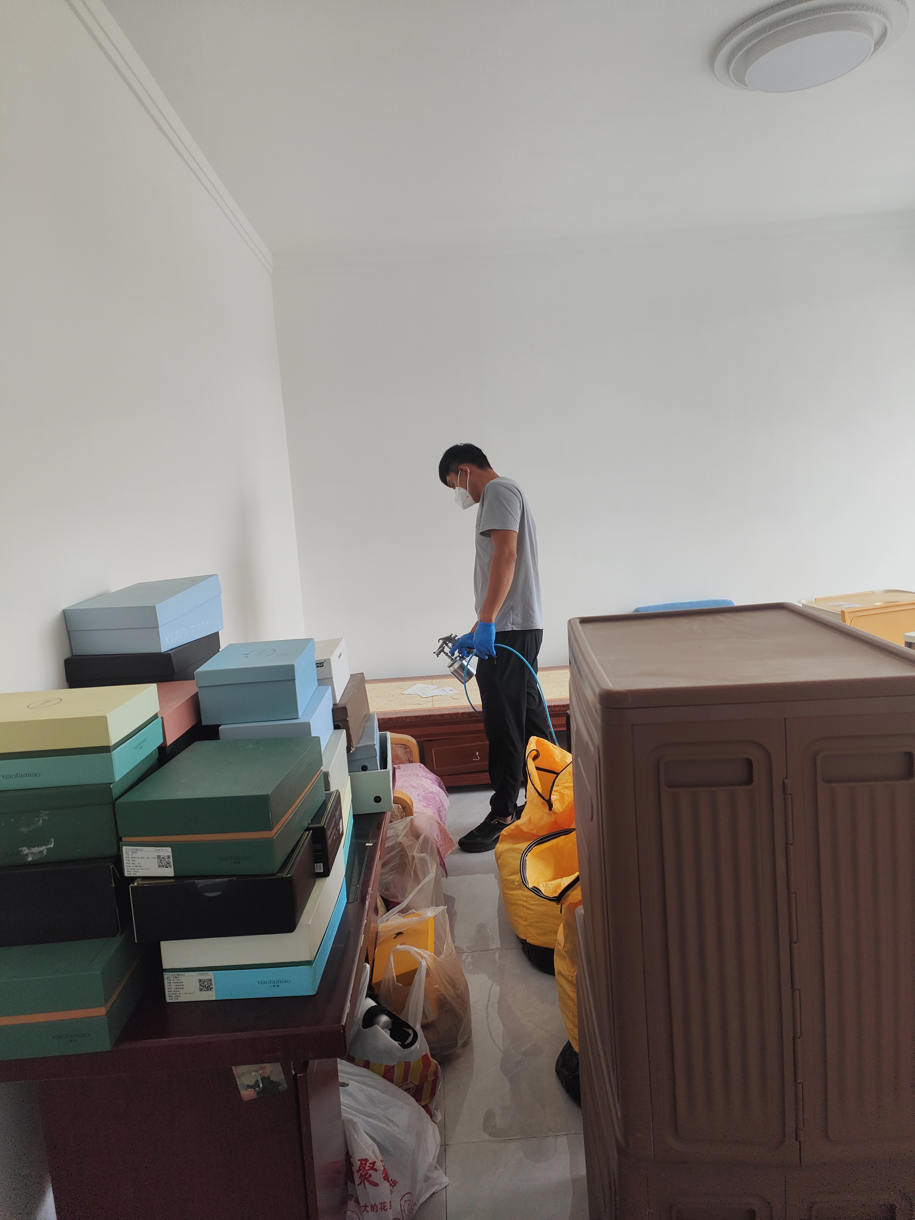 3M除甲醛新房急入住甲醛清除剂家用去甲醛神器非净化器空气清新剂 专项除醛 1.8L*2桶+插电喷枪 实拍图