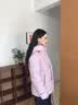 鸭鸭（YAYA）冰壳羽绒服女2026秋冬新款外套保暖男女短款三防加厚抗静电面包服 米白色 M 【建议110-130斤】 实拍图