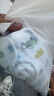 爱贝迪拉（AIBEDILA）口水巾围嘴婴儿纯棉8层纱布口水兜360°可旋转吸水围兜 印花3条 实拍图