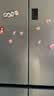 海尔「家宴系列」539L十字门母婴冰箱黑金净化抗菌一级变温风冷无霜大容量BCD-539WGHTDEDH9U1国家补贴 实拍图