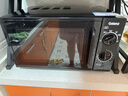 格兰仕（Galanz）家用微波炉20升机械大平板式易清洁均匀加热智能小型迷你速热杀菌旋钮操作简单便捷B1 2026新款优选 黑色 实拍图
