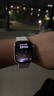 Apple/苹果WatchS11智能手表GPS款42毫米玫瑰金色铝金属表壳淡桃粉色运动型表带M/L-联通补贴 实拍图