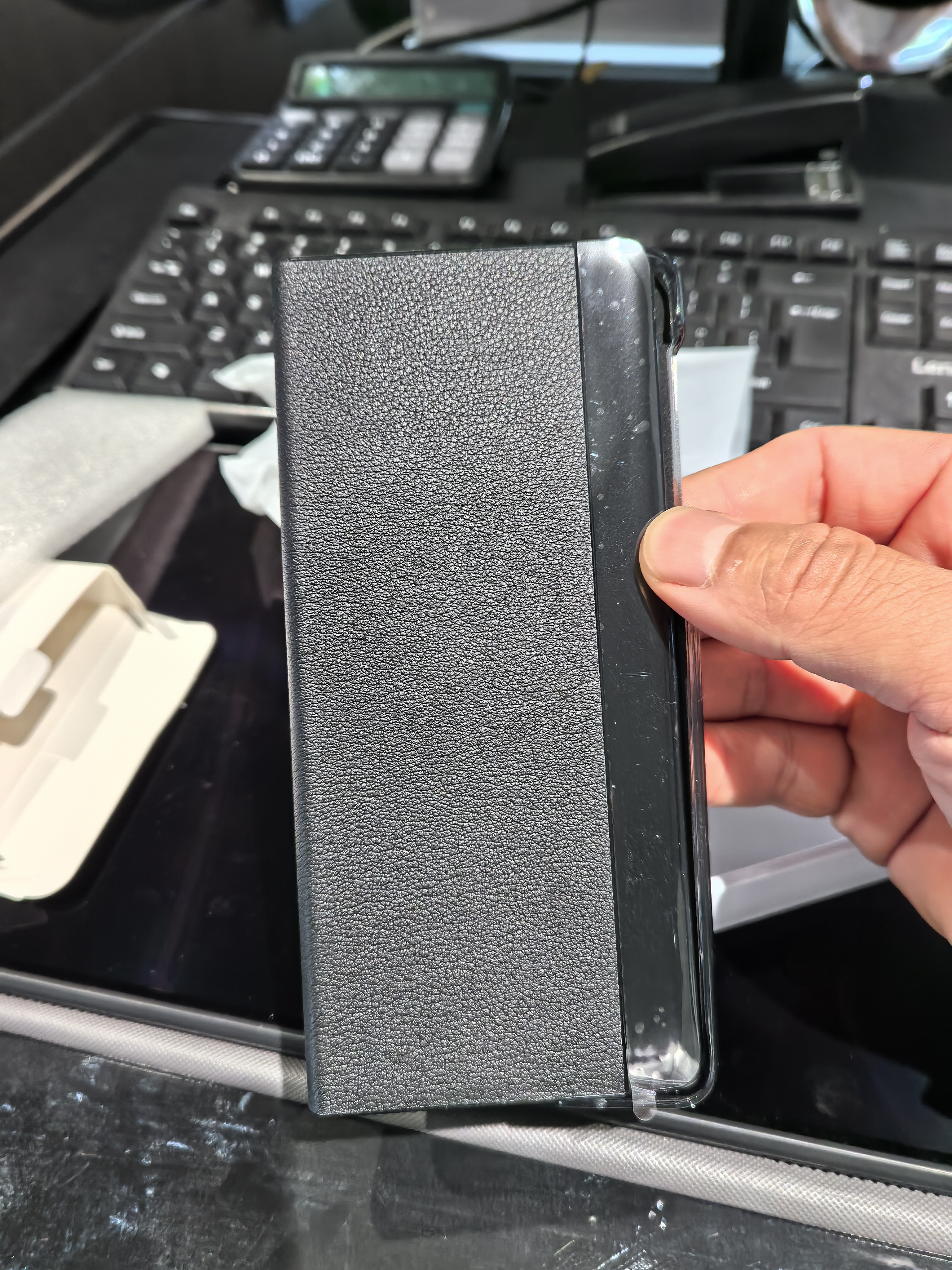 至朗尼适用华为matex5手机壳X5典藏版折叠屏翻盖保护套超薄全包防摔真皮磁吸壳时尚男女款 实拍图