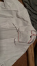 罗蒙（ROMON）衬衫男士春季长款免烫长袖商务职业正装凉感衬衣爸爸装CS01白42 实拍图