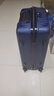 梵地亚行李箱男大容量24英寸万向轮拉杆箱航空旅行箱包密码箱女皮箱子蓝 实拍图