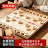 京东京造 实木中国象棋套装 【防水耐磨】折叠棋盘棋子便携学生桌游大号 实拍图