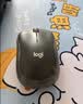 罗技（Logitech）M185鼠标 无线鼠标 办公鼠标 对称鼠标 黑色红边 带无线2.4G接收器 实拍图