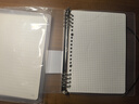 得力（deli）A5/60张活页本笔记本作业本可拆卸学生加厚线圈本记事本大容量透明方格HA560-6 实拍图