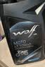 WOLF原装进口10W30合成技术SL摩托车机油中小排量本田三阳飞度踏板 1L 实拍图
