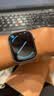 Apple/苹果WatchS11智能手表GPS款46毫米深空灰色铝金属表壳黑色运动型表带S/M-联通补贴 实拍图