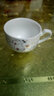 祥燕（xiangyan） 单耳小茶杯花茶杯陶瓷茶杯有耳功夫带把白瓷带柄小茶杯单杯 荷韵 实拍图