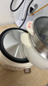 美的（Midea）电煮锅 电火锅 电热锅 电炒锅 分体式可拆洗 2.6L小电锅 学生宿舍多功能锅泡面锅 XZC2088S 配蒸笼 实拍图