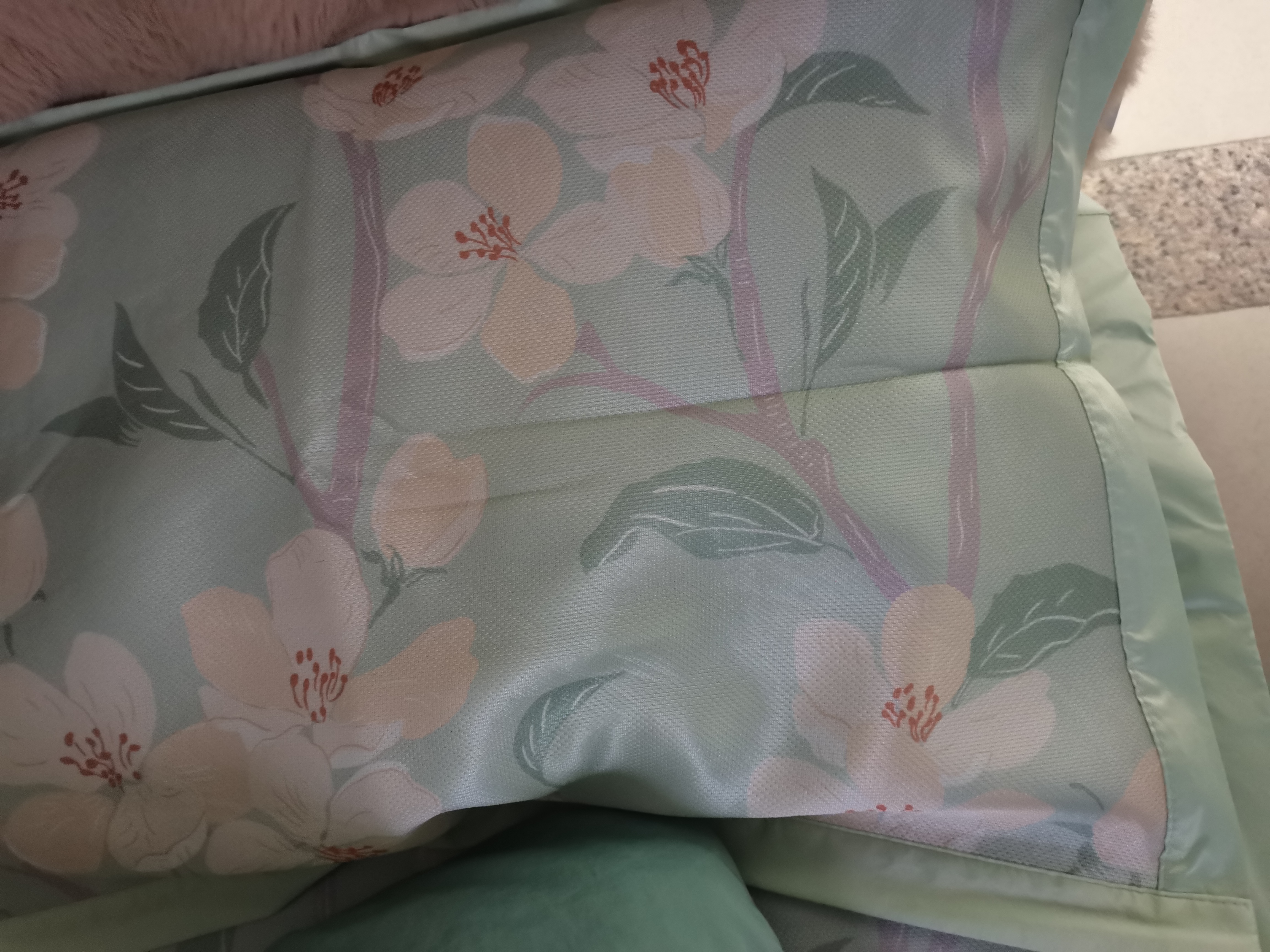 水星家纺母婴A类冰丝凉席可机洗抗菌防螨夏天专用凉席1.5x2米三件套席子 实拍图