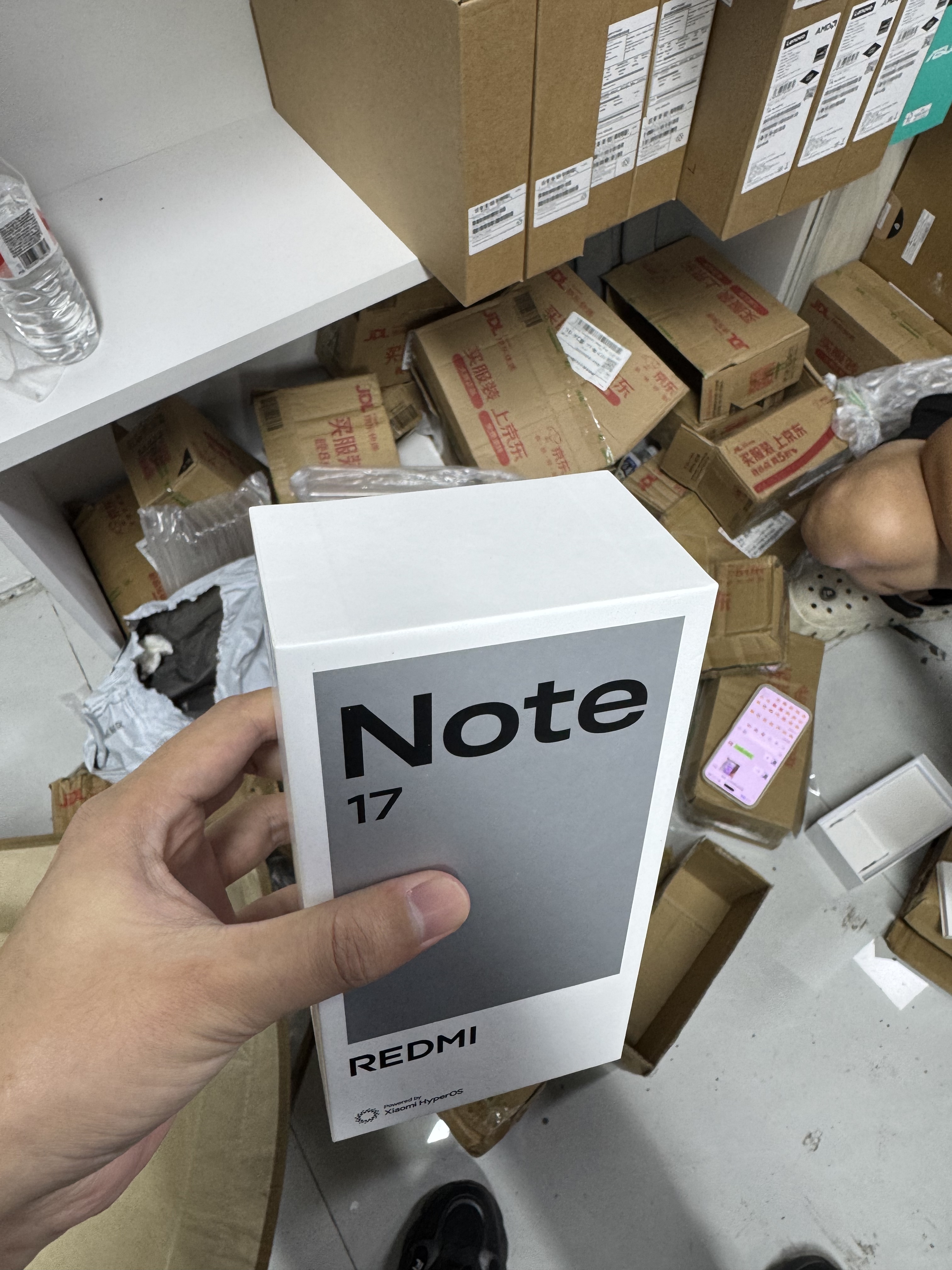 小米（MI）REDMI Note 17 8+128 黑 8000mAh大电池 7英寸大屏 AI反诈 国家补贴 红米note15迭代款 5g手机 实拍图