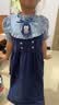迪士尼女童裙子兔子警官连衣裙儿童夏季2026新款洋气小女孩假两件公主裙 实拍图