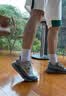 回力男鞋夏季椰子鞋男2026新款鞋子男网面跑步鞋男士潮流休闲运动鞋男 灰色 42 (260mm) 男码 实拍图