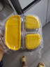 onlycook不锈钢餐盘 316L儿童带吸盘分格盘子宝宝辅食盘防摔盘洗碗机可用 实拍图