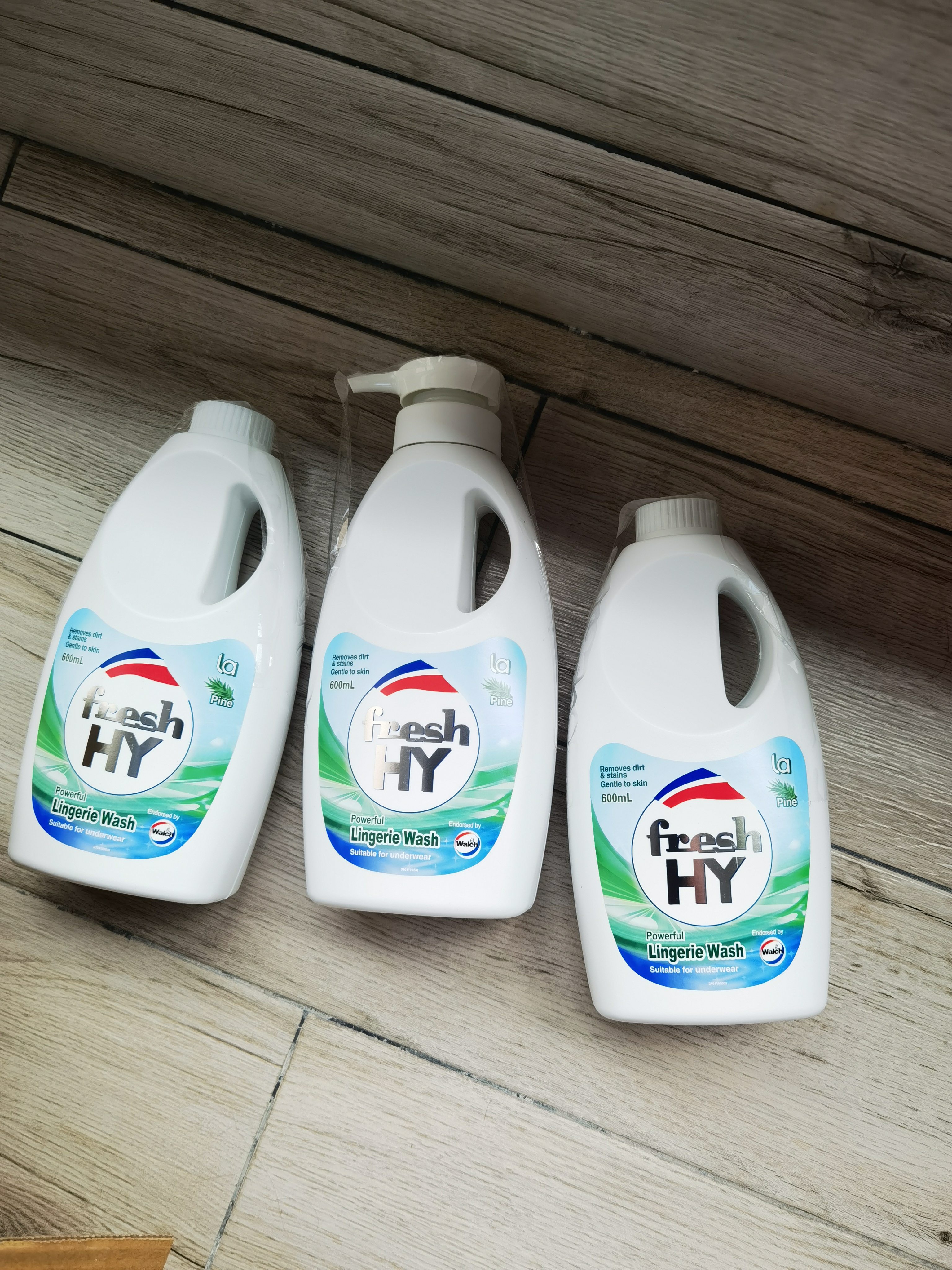 威露士清可新松木内衣净600ml+补充装600ml*2 内衣裤专用手洗洗衣液 实拍图