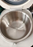 美的（Midea）电饭煲 3L家用电饭锅 316L不锈钢无涂层煮饭锅 2-3人智能预约0涂层煲汤煮粥MB-RE387S 实拍图