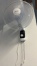 艾美特（AIRMATE）电风扇商用壁扇壁挂式风扇家用安静轻音摇头转页扇餐厅宿舍循环扇食堂遥控墙壁风扇 X12 实拍图