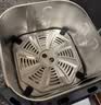 美的（Midea）0涂层钛钢智烤双显空气炸锅双热源免翻不锈钢空气炸锅蒸烤一体2026新款 家用大容量6.5L KZC6555J 实拍图