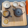 京东京造 茶具套装 功夫茶具套装泡茶器全套壶茶杯高档黑陶提梁壶 17件套 实拍图