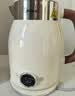 美的（Midea）电热水壶烧水壶2.5L大容量电水壶48H保温恒温316L母婴级不锈钢自动断电艺术家56段控温MK-SH73-Q 实拍图